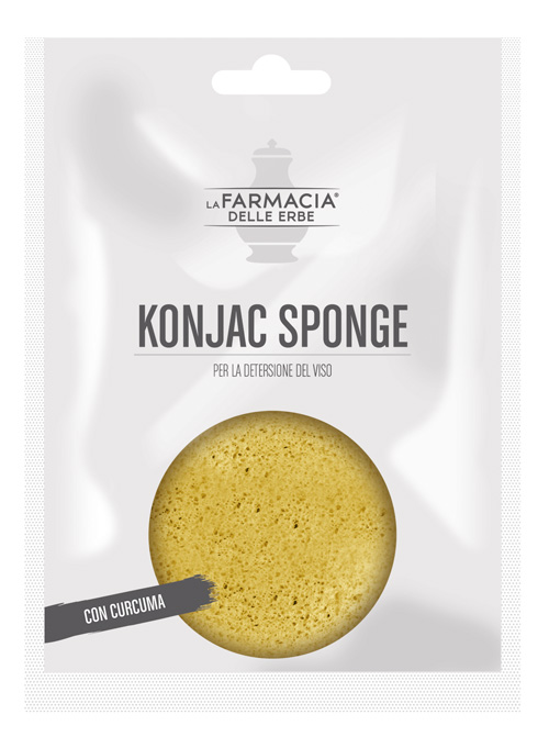 FDE KONJAC SPONGE CURCUMA 1 PEZZO - Farmacia Rossi2 - Farmacia Rossi 