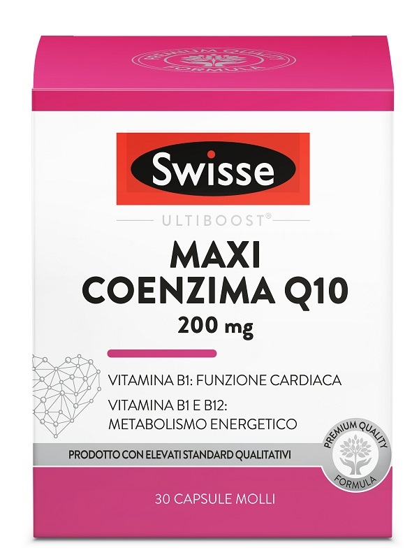 SWISSE MAXI COENZIMA Q10 200 MG 30 CAPSULE - Farmacia Rossi2 - Farmacia Rossi 