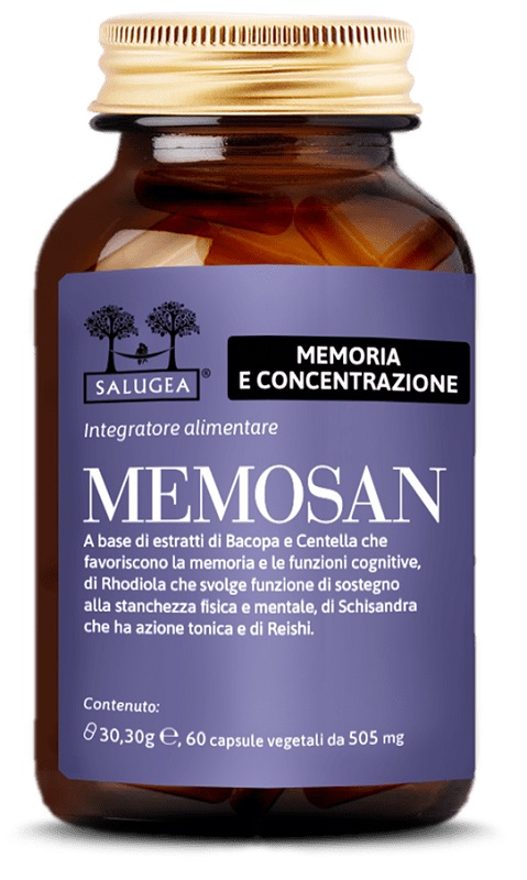 SALUGEA MEMOSAN 60 CAPSULE - Farmacia Rossi2 - Farmacia Rossi 