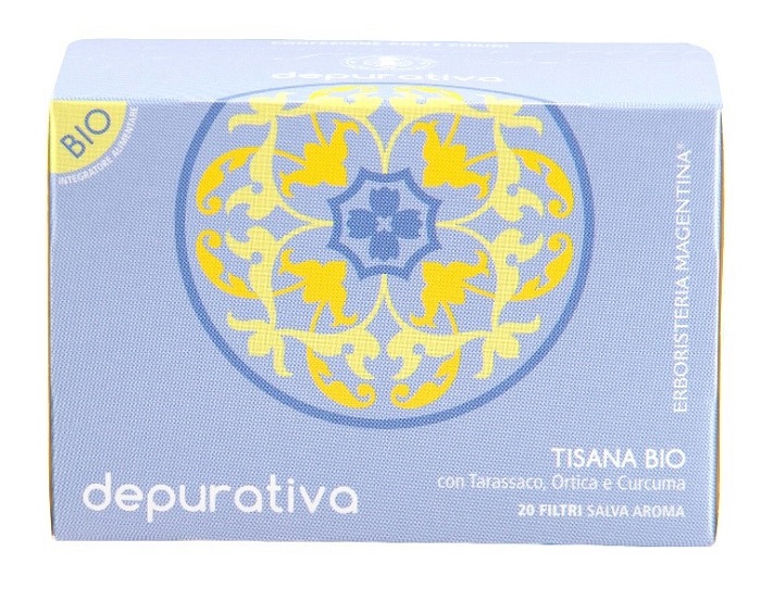 TISANA DEPURATIVA BIO 20 FILTRI - Farmacia Rossi2 - Farmacia Rossi 