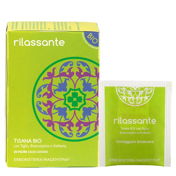 TISANA RILASSANTE BIO 20 FILTRI - Farmacia Rossi2 - Farmacia Rossi 