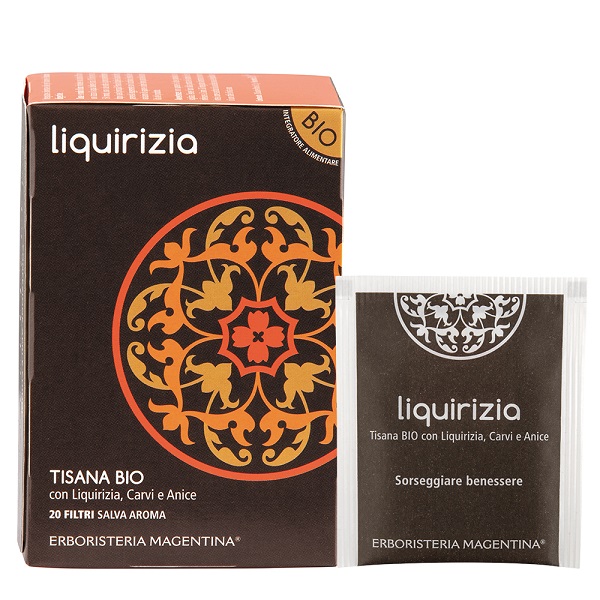 TISANA LIQUIRIZIA BIO 20 FILTRI - Farmacia Rossi2 - Farmacia Rossi 