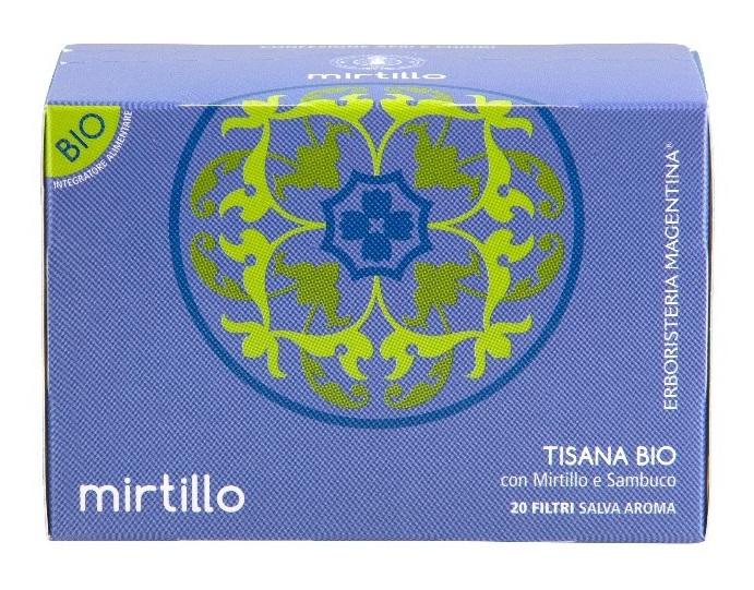 TISANA MIRTILLO BIO 20 FILTRI - Farmacia Rossi2 - Farmacia Rossi 