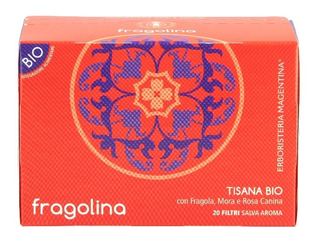 TISANA FRAGOLINA BIO 20 FILTRI - Farmacia Rossi2 - Farmacia Rossi 