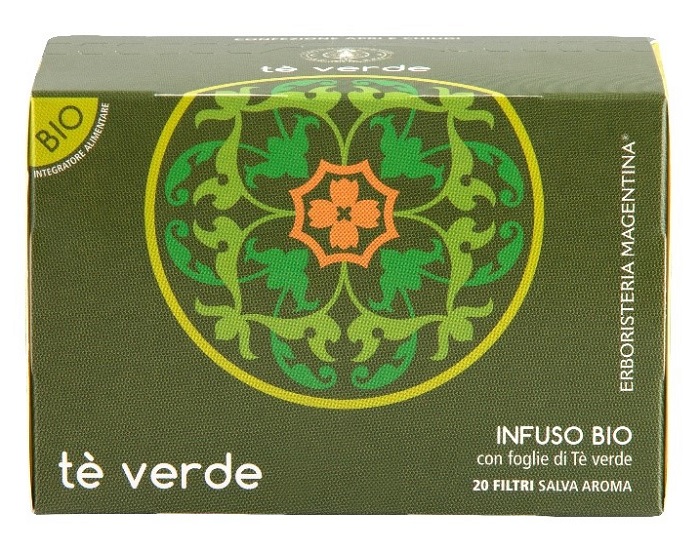 TE' VERDE INFUSOBIO 20 FILTRI 30 G - Farmacia Rossi2 - Farmacia Rossi 