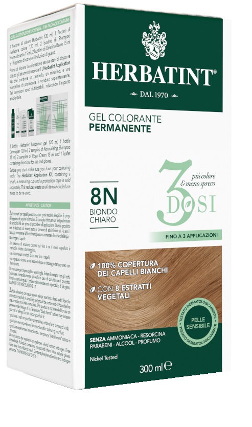 HERBATINT 3DOSI 8N 300 ML - Farmacia Rossi2 - Farmacia Rossi 