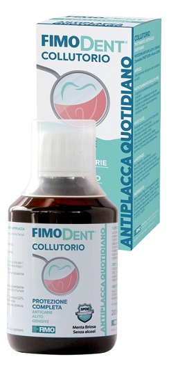 FIMODENT COLLUTORIO ANTIPLACCA QUOTIDIANO 200 ML - Farmacia Rossi2 - Farmacia Rossi 