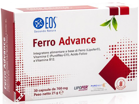 EOS FERRO ADVANCE 30 CAPSULE - Farmacia Rossi2 - Farmacia Rossi 