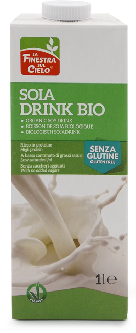 BEVANDA SOIA DRINK SENZA GLUTINE BIO 1 LITRO - Farmacia Rossi2 - Farmacia Rossi 