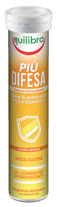 PIU' DIFESA 20 COMPRESSE EFFERVESCENTI - Farmacia Rossi2 - Farmacia Rossi 