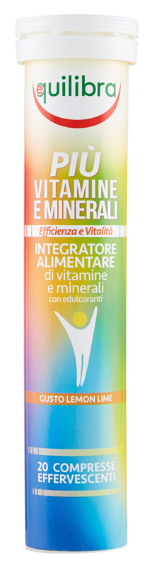 PIU' VITAMINE E MIN 20 COMPRESSE EFFERVESCENTI - Farmacia Rossi2 - Farmacia Rossi 