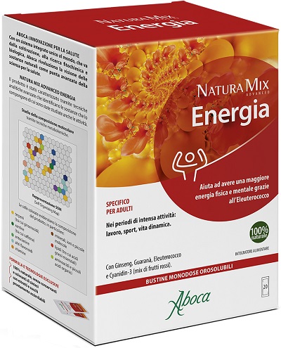 NATURA MIX ADVANCED ENERGIA 20 BUSTINE - Farmacia Rossi2 - Farmacia Rossi 