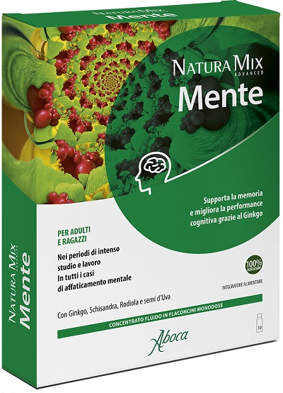 NATURA MIX ADVANCED MENTE 10 FLACONCINI 150 G - Farmacia Rossi2 - Farmacia Rossi 