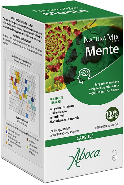 NATURA MIX ADVANCED MENTE 50 OPERCOLI - Farmacia Rossi2 - Farmacia Rossi 