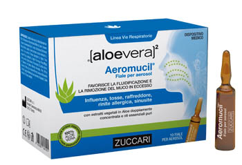 ALOEVERA2 AEROMUCIL 10 FIALE 5 ML - Farmacia Rossi2 - Farmacia Rossi 
