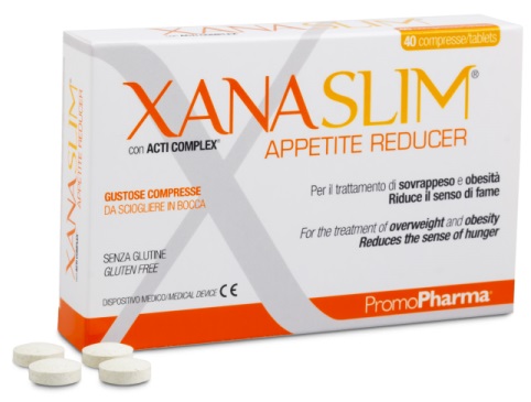 XANASLIM APPETITE REDUCER 40 COMPRESSE MASTICABILI - Farmacia Rossi2 - Farmacia Rossi 