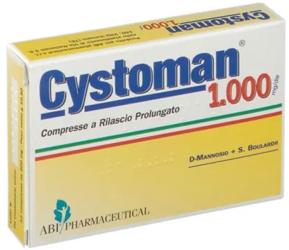 CYSTOMAN 1000 12 COMPRESSE - Farmacia Rossi2 - Farmacia Rossi 