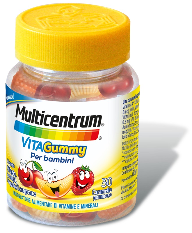 MULTICENTRUM VITAGUMMY 30 CARAMELLE GOMMOSE - Farmacia Rossi2 - Farmacia Rossi 