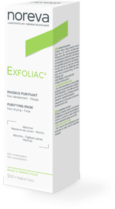 EXFOLIAC MASCHERA PURIFICANTE A RISCIACQUO 50 ML - Farmacia Rossi2 - Farmacia Rossi 