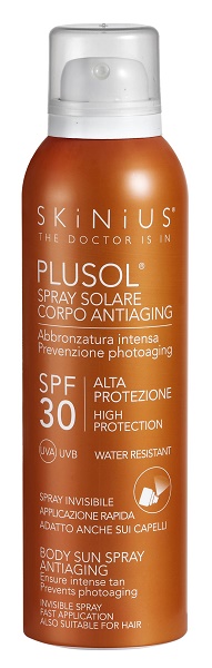 PLUSOL SPRAY SOLARE CORPO SPF30 150 ML - Farmacia Rossi2 - Farmacia Rossi 