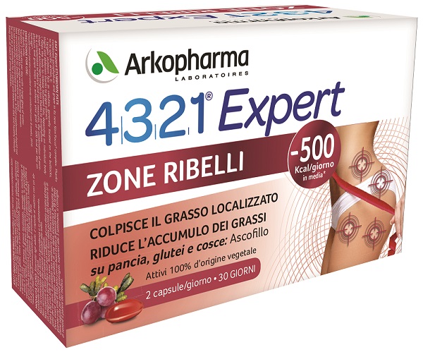 4321 SLIM ZONE RIBELLI 60 CAPSULE - Farmacia Rossi2 - Farmacia Rossi 