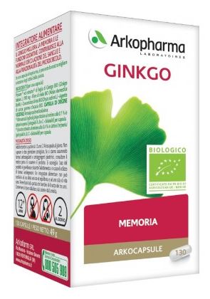 ARKO CAPSULE GINKGO BIO 130 CAPSULE - Farmacia Rossi2 - Farmacia Rossi 