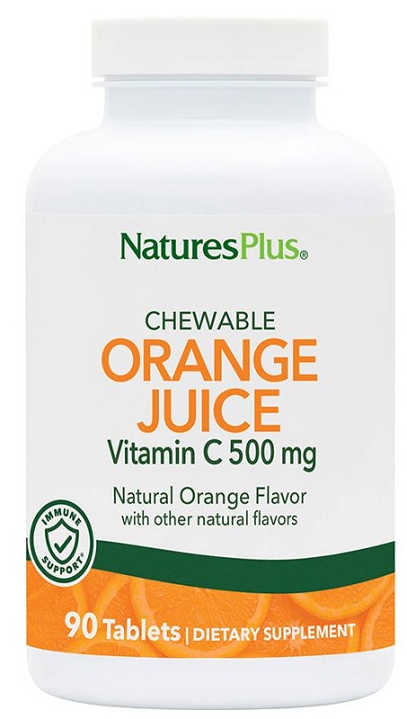ORANGE JUICE VITAMINA C 500MG 90 TAVOLETTE - Farmacia Rossi2 - Farmacia Rossi 