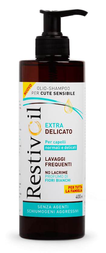 RESTIVOIL EXTRA DELICATO OLIO SHAMPOO PER CUTE SENSIBILE 400 ML - Farmacia Rossi2 - Farmacia Rossi 