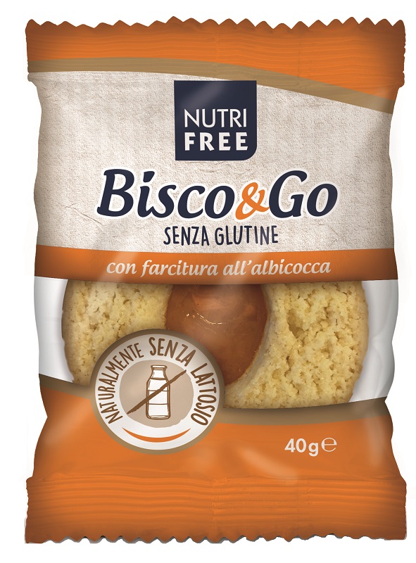 NUTRIFREE BISCO&GO ALBICOCCA 40 G - Farmacia Rossi2 - Farmacia Rossi 