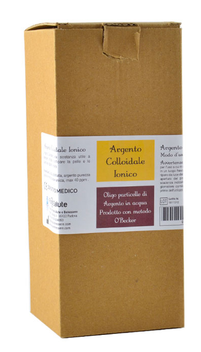ARGENTO COLLOIDALE IONICO 40PPM CERTIFICATO 500 ML - Farmacia Rossi2 - Farmacia Rossi 