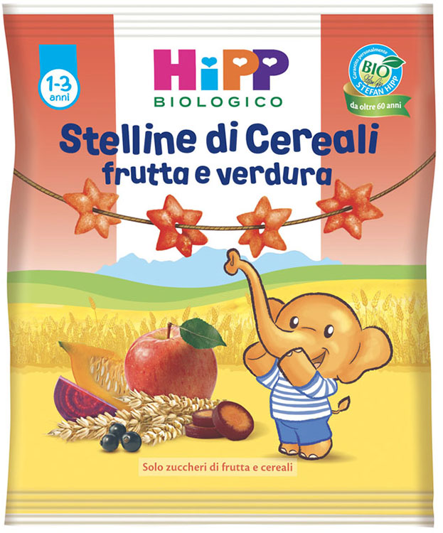 HIPP BIO STELLINE FRUTTA VERDURA 30 G - Farmacia Rossi2 - Farmacia Rossi 