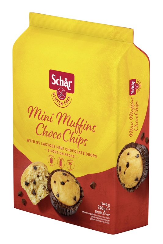 SCHAR MINI MUFFIN CHOCO CHIPS 240 G - Farmacia Rossi2 - Farmacia Rossi 