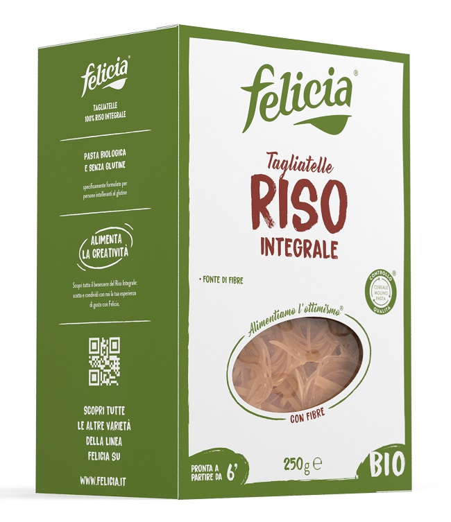 FELICIA TAGLIATELLE RISO INTEGRALE 250 G - Farmacia Rossi2 - Farmacia Rossi 