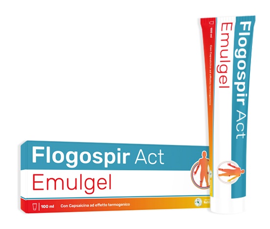 FLOGOSPIR ACT EMULGEL 100 ML - Farmacia Rossi2 - Farmacia Rossi 