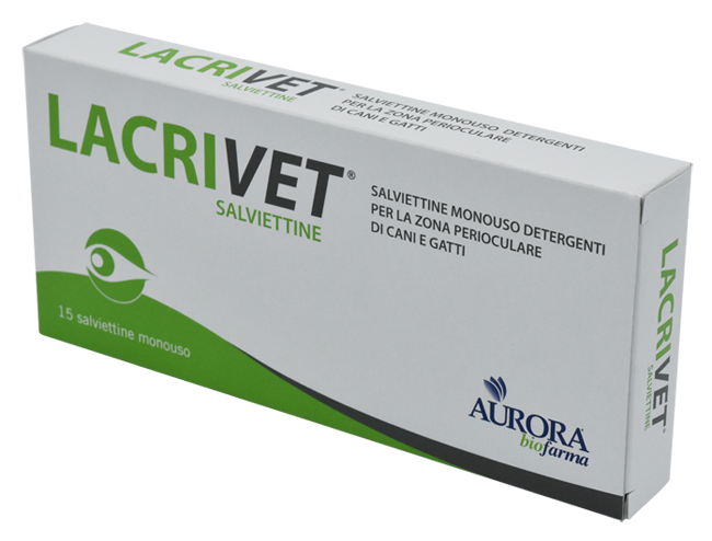 LACRIVET SALVIETTINE 15 PEZZI - Farmacia Rossi2 - Farmacia Rossi 
