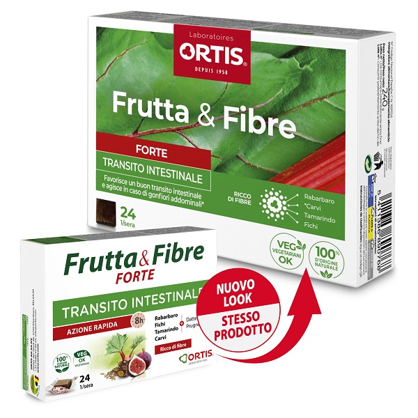 FRUTTA & FIBRE FORTE 24 CUBETTI - Farmacia Rossi2 - Farmacia Rossi 