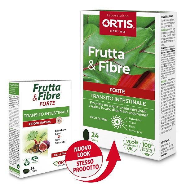 FRUTTA & FIBRE FORTE 24 COMPRESSE - Farmacia Rossi2 - Farmacia Rossi 