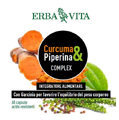CURCUMA&PIPERINA COMPLEX 60 CAPSULE - Farmacia Rossi2 - Farmacia Rossi 