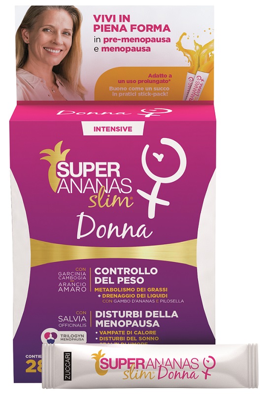 SUPER ANANAS SLIM DONNA 28 STICKPACK DA 10 ML - Farmacia Rossi2 - Farmacia Rossi 