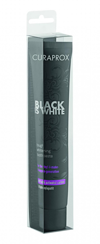 CURAPROX BLACK IS WHITE DENTIFRICIO TRAVEL SIZE 10 ML - Farmacia Rossi2 - Farmacia Rossi 