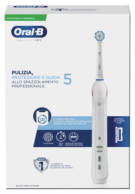 ORALB PRO5 LABORATORY SPAZZOLINO ELETTRICO - Farmacia Rossi2 - Farmacia Rossi 
