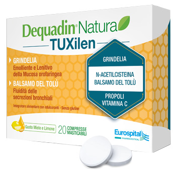 DEQUADIN NATURA TUXILEN 20 COMPRESSE - Farmacia Rossi2 - Farmacia Rossi 