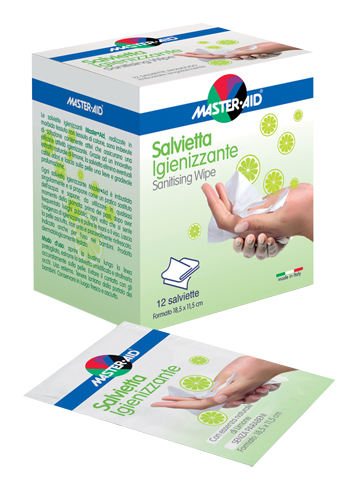 SALVIETTA IGIENIZZANTE 12 PEZZI - Farmacia Rossi2 - Farmacia Rossi 