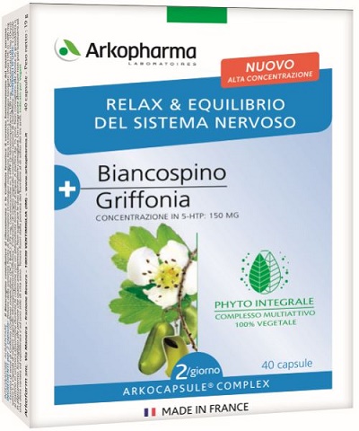 ARKO CAPSULE COMPLEX RELAX 40 CAPSULE - Farmacia Rossi2 - Farmacia Rossi 