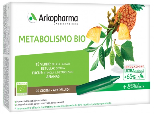 ARKOFLUIDI ULTRA SUONI METABOLISMO BIO 20 FIALE - Farmacia Rossi2 - Farmacia Rossi 