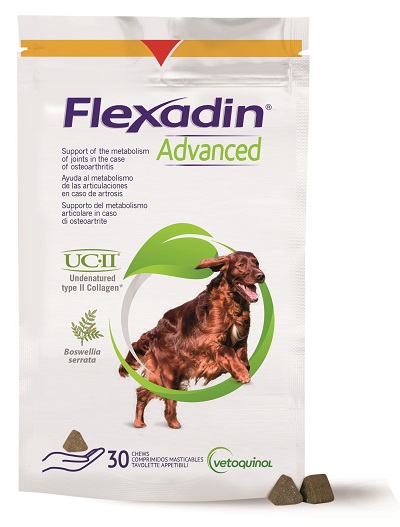 FLEXADIN ADVANCED 30 TAVOLETTE APPETIBILI MASTICABILI PER CANI - Farmacia Rossi2 - Farmacia Rossi 