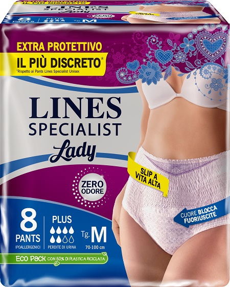 LINES SPECIALIST PANTS PLUS M FARMA 8 PEZZI - Farmacia Rossi2 - Farmacia Rossi 