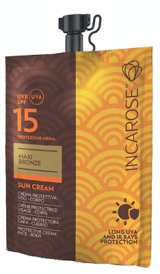 INCAROSE MAXI BRONZE SUN CREAM SPF15 50 ML - Farmacia Rossi2 - Farmacia Rossi 