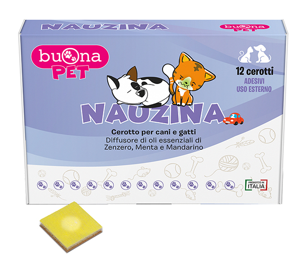 BUONAPET NAUZINA 12 CEROTTI DIFFUSORI - Farmacia Rossi2 - Farmacia Rossi 