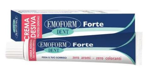 CREMA ADESIVA EMOFORM DENT FORTE PER PROTESI DENTALI 70 G - Farmacia Rossi2 - Farmacia Rossi 